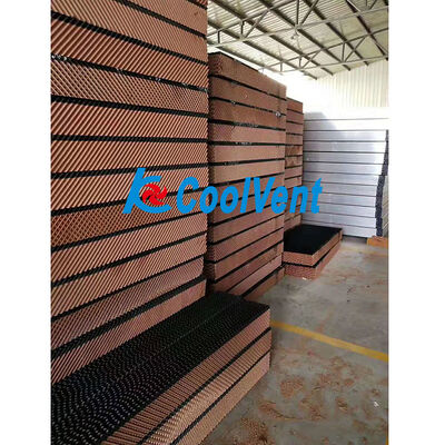 Испарительное охлаждение парника прокладывает желтый/зеленый смешанный тип 7090 цвета 5090 7060