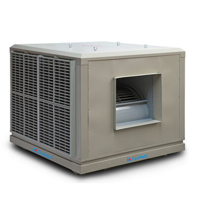 Тип установленный крышей промышленный испарительного охладителя центробежный вентилятора воздушный охладитель 60000M3/H 15kW